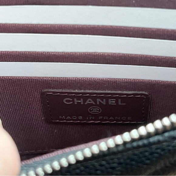 Chanel Classic Phone Case Pouch Quilted Caviar - Picture 13 of 14